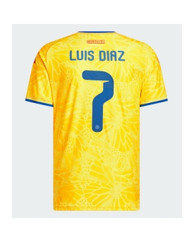 Billige Fotballdrakt Colombia Luis Diaz #7 Replika Hjemmedrakt VM 2026 Kortermet Billige Fotballdrakt Colombia Luis Diaz #7 Replika Hjemmedrakt VM 2026 Kortermet